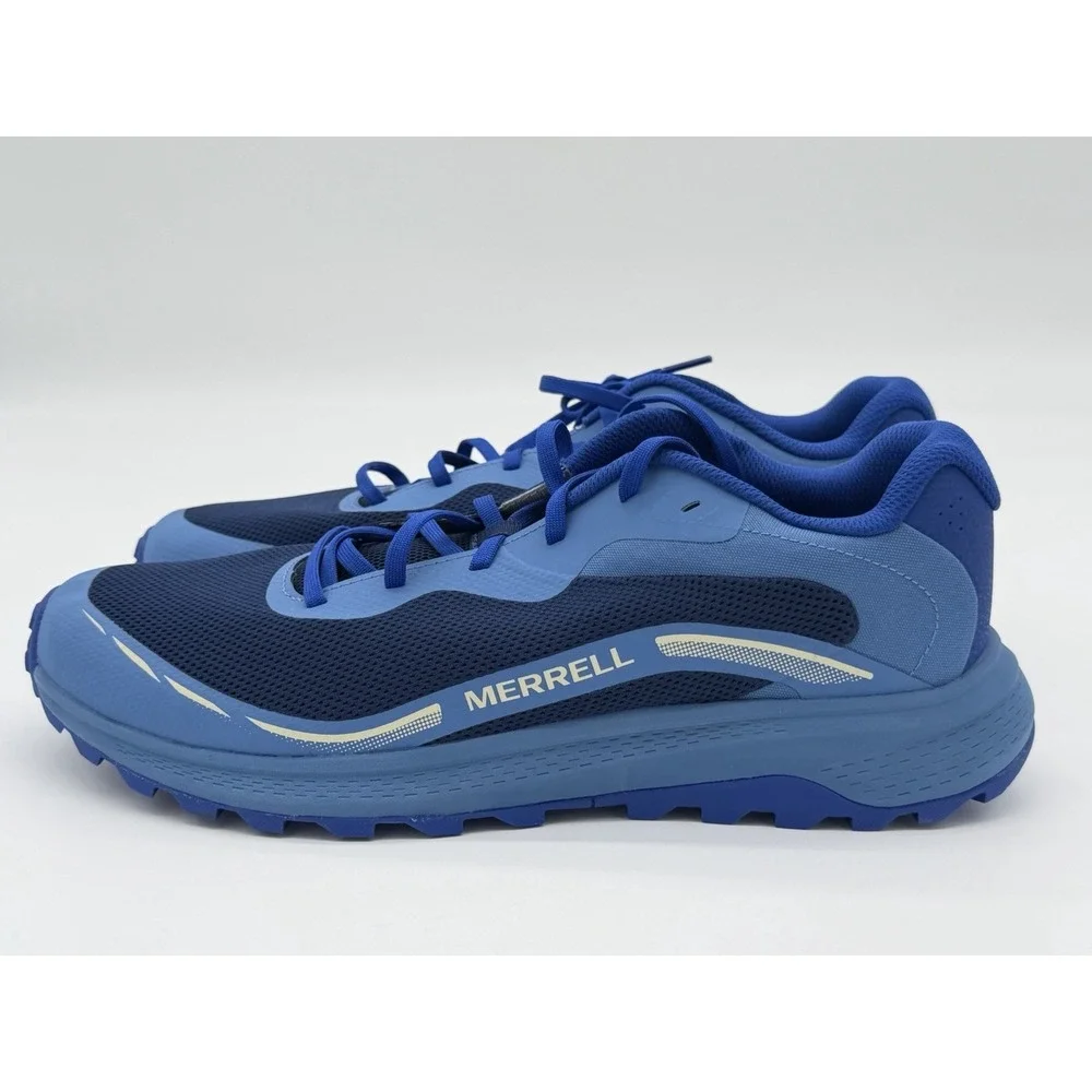 Men's Size 12 - Merrell Hiking Trail Shoes Blue J0688555